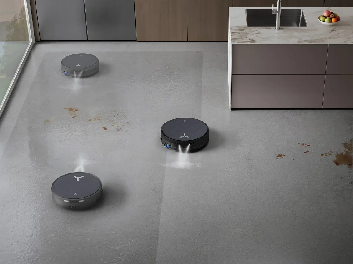 Ecovacs Deebot X12 OmniCyclone robot vacuum and bagless dock