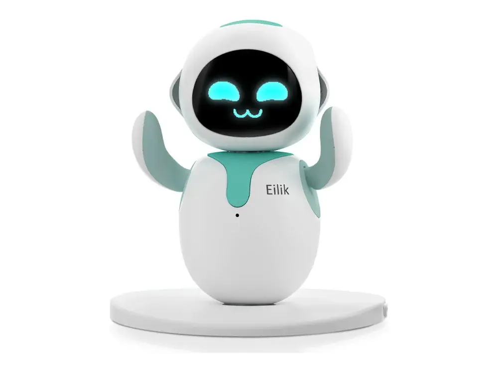 Energize Lab Eilik desktop companion robot, studio product shot (Energize Lab company image)